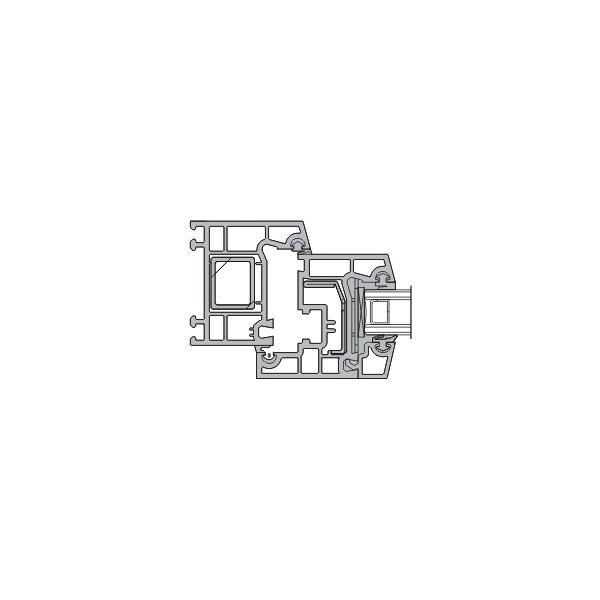 塑鋼內平開微通風系統(tǒng)